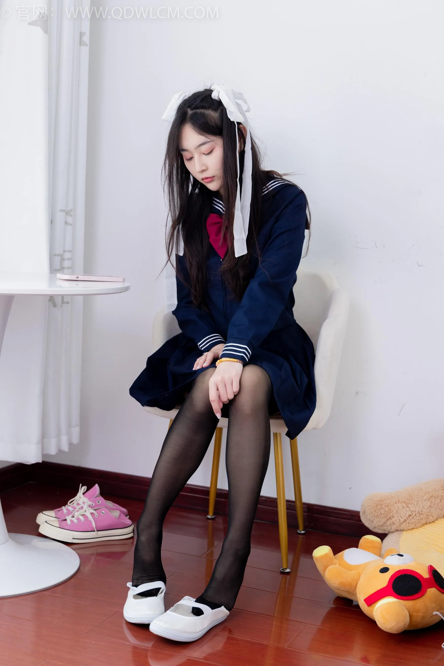 物恋传媒 NO.1544 美兔-学院少女 [151P]插图6